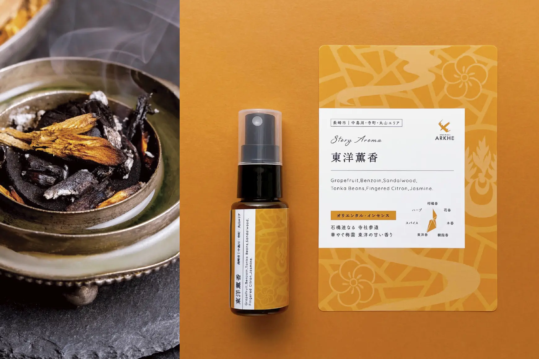 商品購入で、香りと旅する》【長崎ストーリーアロマ】長崎市｜中島川