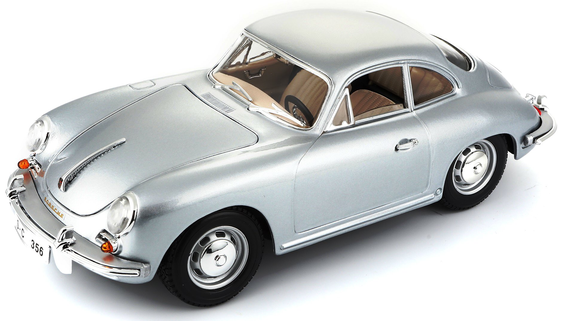 1⁄18 ポルシェ356B オープン ブルー PORSCHE 356B 1961 ブラーゴ 1/18