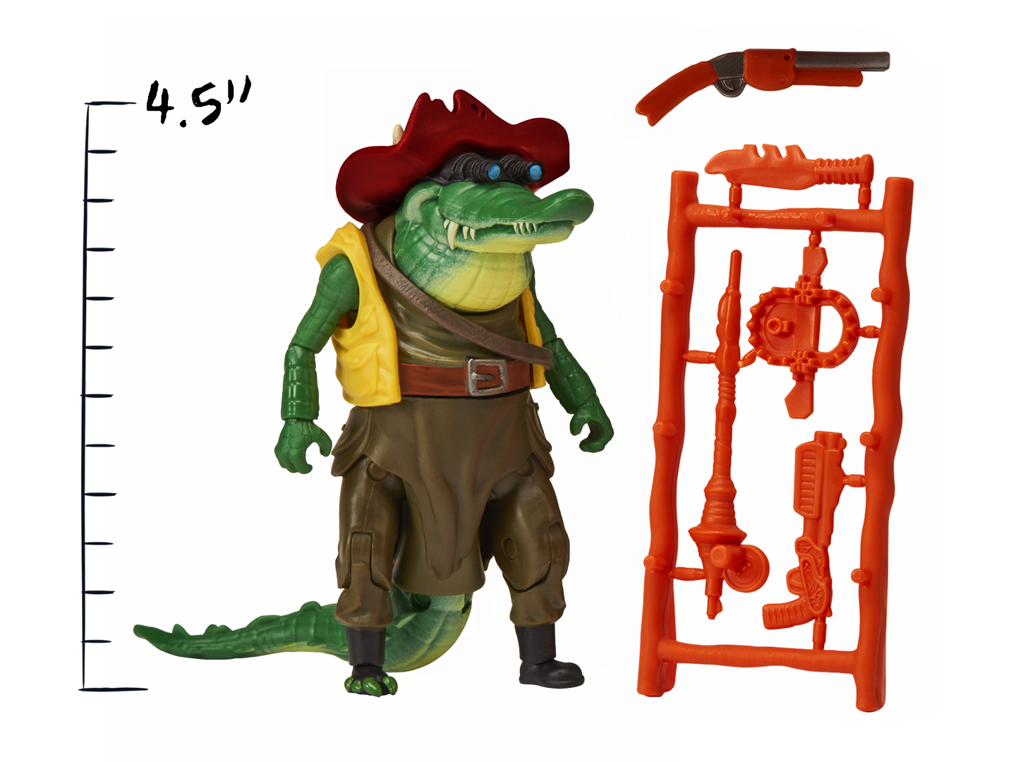 Leatherhead: Rockin' Croc ‐ Playmates Toys