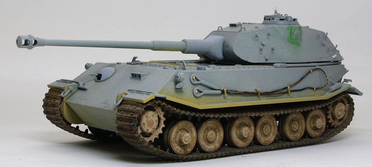 プラモ日記 » ドイツ・試作重戦車VK.45.02(P)H Op.245 制作開始