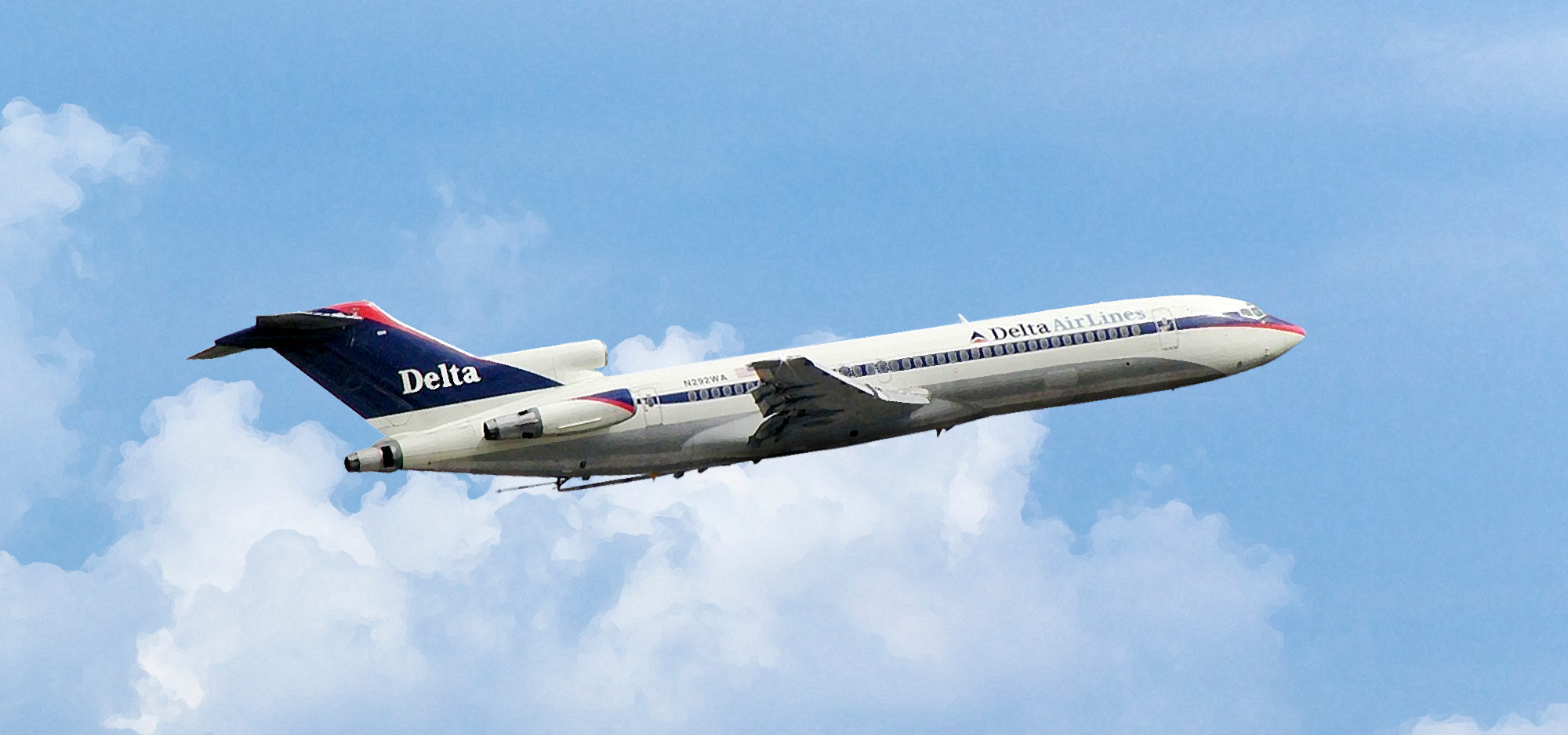 デルタ航空 Planetags B717 デルタ航空 ボーイング717 タグ