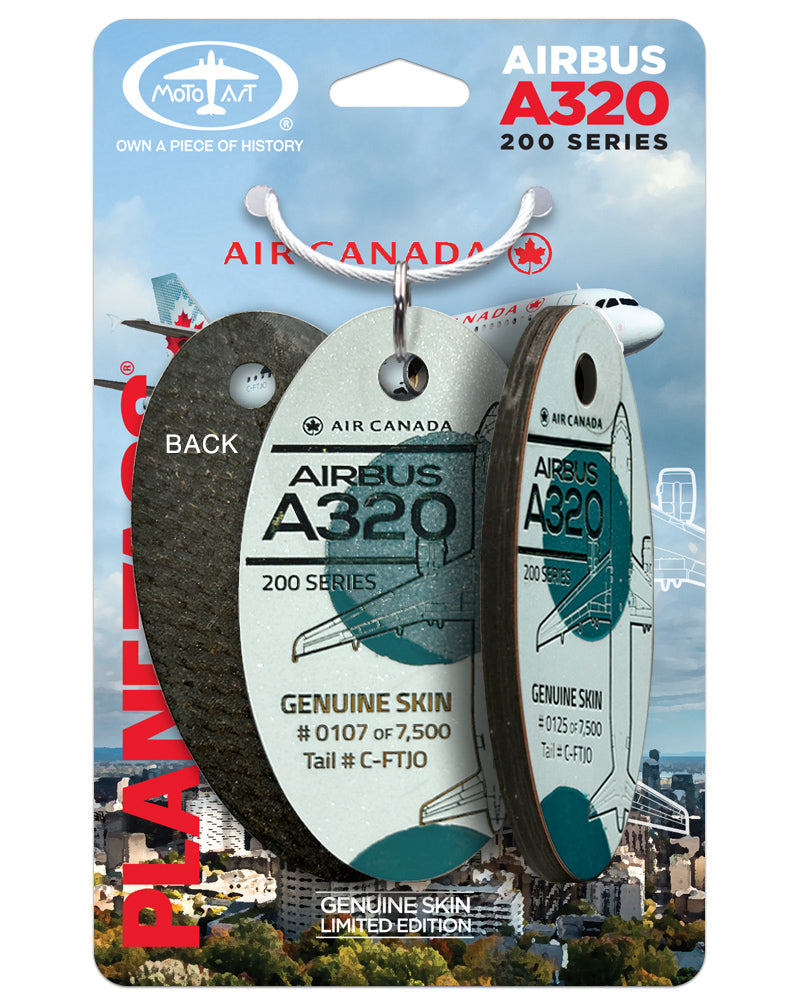 エア・カナダ® A320®- C-FTJO – MotoArt PlaneTags