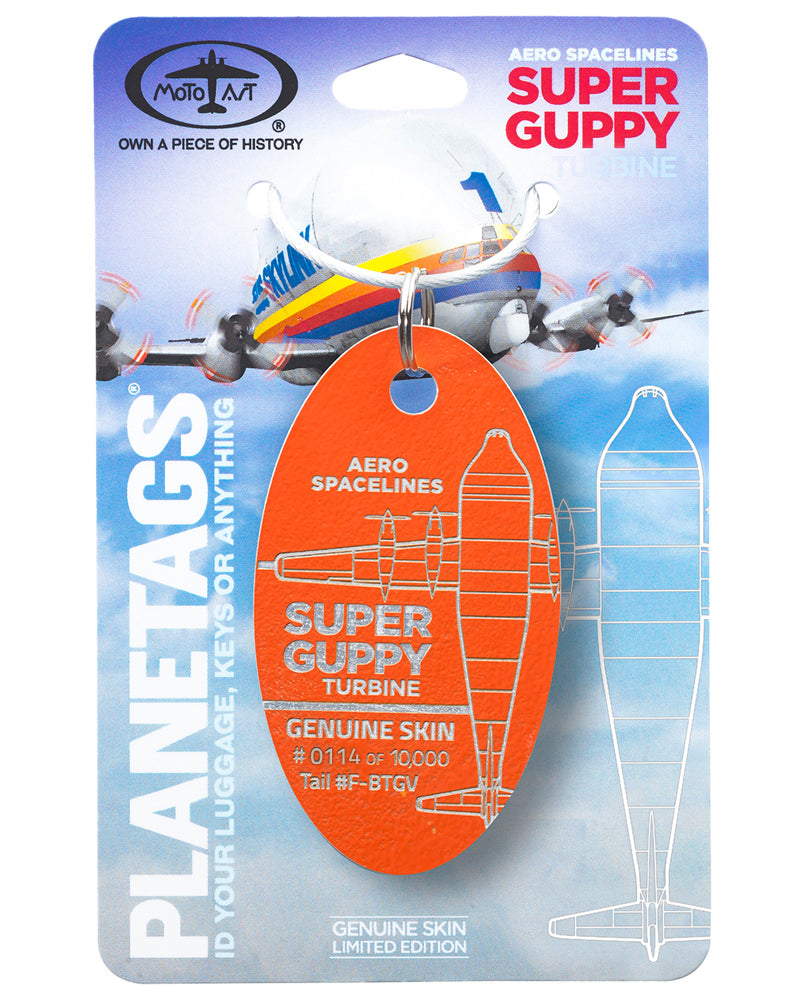 スーパーグッピータービン - PLANETAGS TAIL #F-BTGV – MotoArt PlaneTags