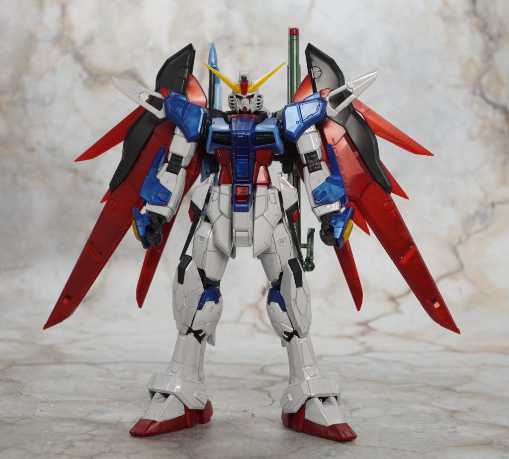 RG 1/144 デスティニーガンダム チタニウムフィニッシュ 光の翼セット
