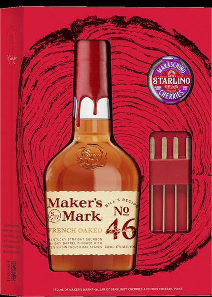 Maker's Mark French Oaked No. 46 Gift Pack – PlumpJack Wine and