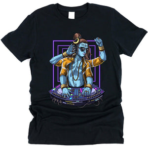 Lord Shiva Psychedelic Psytrance EDM Music DJ T-Shirt - Psychonautica