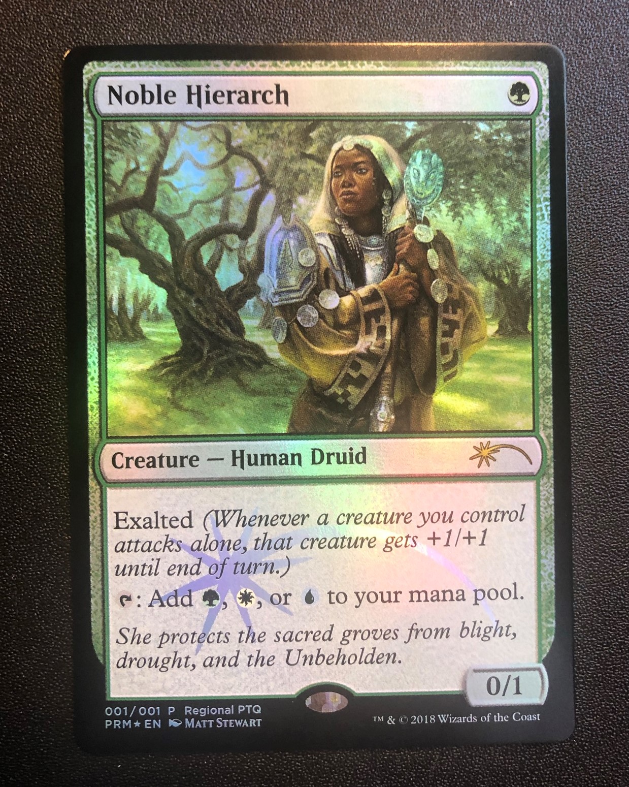 貴族の教主 MTG 貴族の教主 RPTQ プロモ foil 英語 即決 Noble