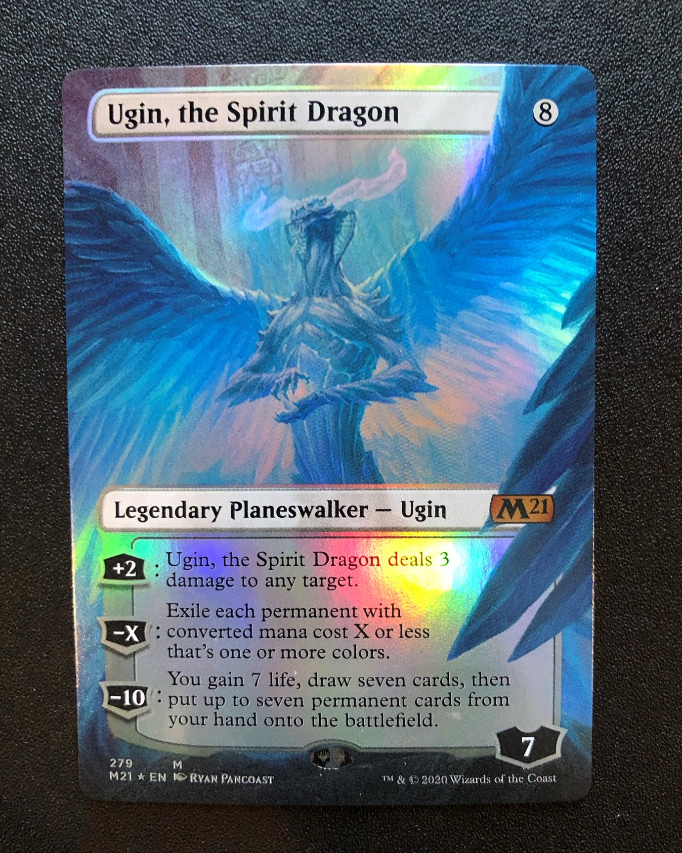 Ugin, the Spirit Dragon (FOIL Showcase) - MTG Proxy M21 - Proxy King