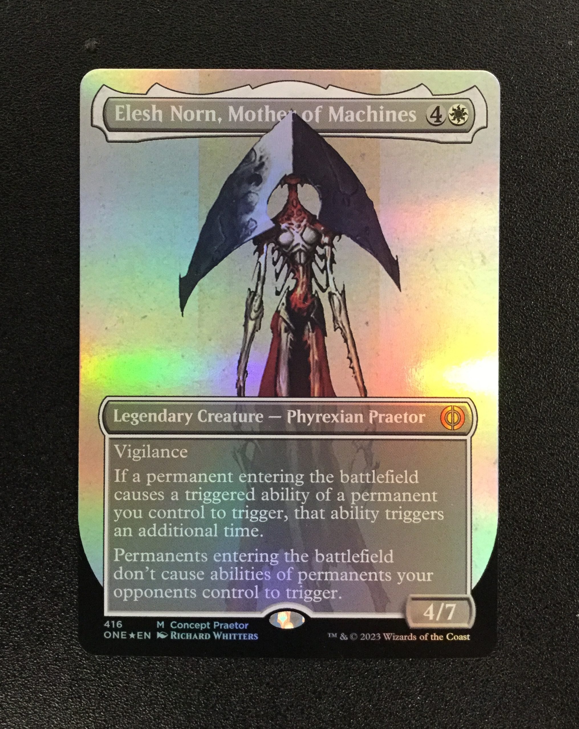 Elesh Norn, Mother of Machines (FOIL Concept Praetor) - MTG Proxy