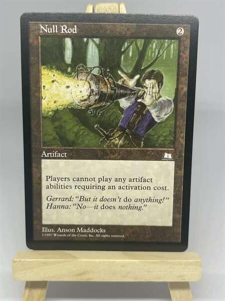 MTG 無のロッド / Null Rod 英語 MTG】無のロッド Null Rod 英語版 MTG