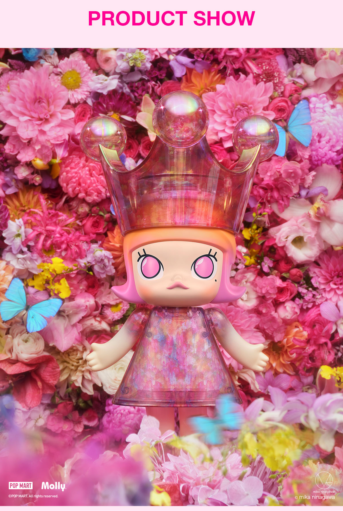 MEGA ROYAL MOLLY 1000% MIKA NINAGAWA | MEGA Collection - POP MART