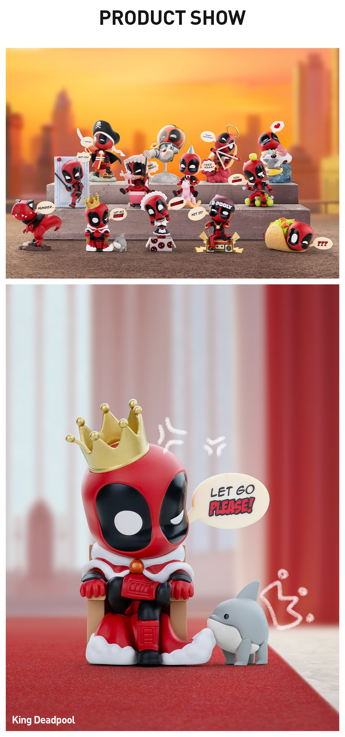 DEADPOOL デッドプール フィギュアPOPMART ポップマー 新品未開封
