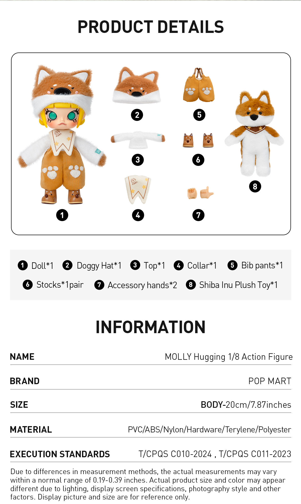 MOLLY Hugging 1/8 Action Figure - POP MART (United States)