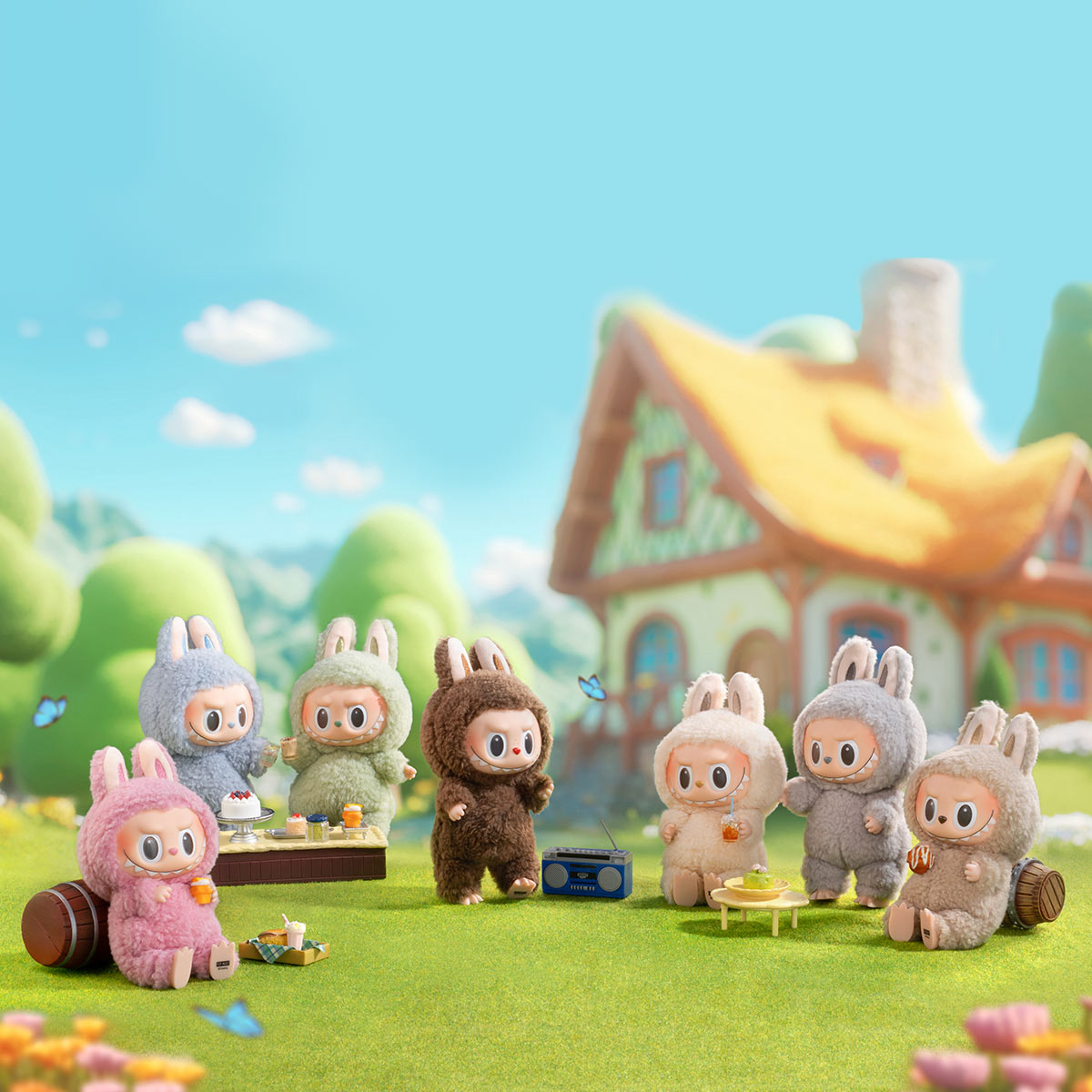 ぬいぐるみ THE MONSTERS Exciting Macaron THE MONSTERS Exciting