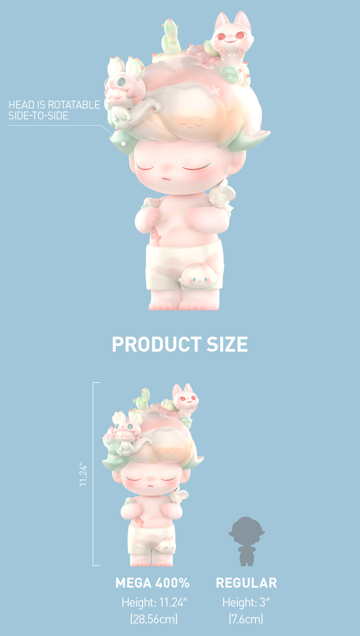 MEGA JUST DIMOO 400% Dreaming of You - POP MART (United States)