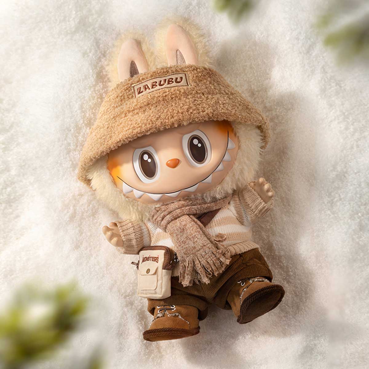 THE MONSTERS - DRESS BE LATTE Vinyl Plush Doll - POP MART (Japan)