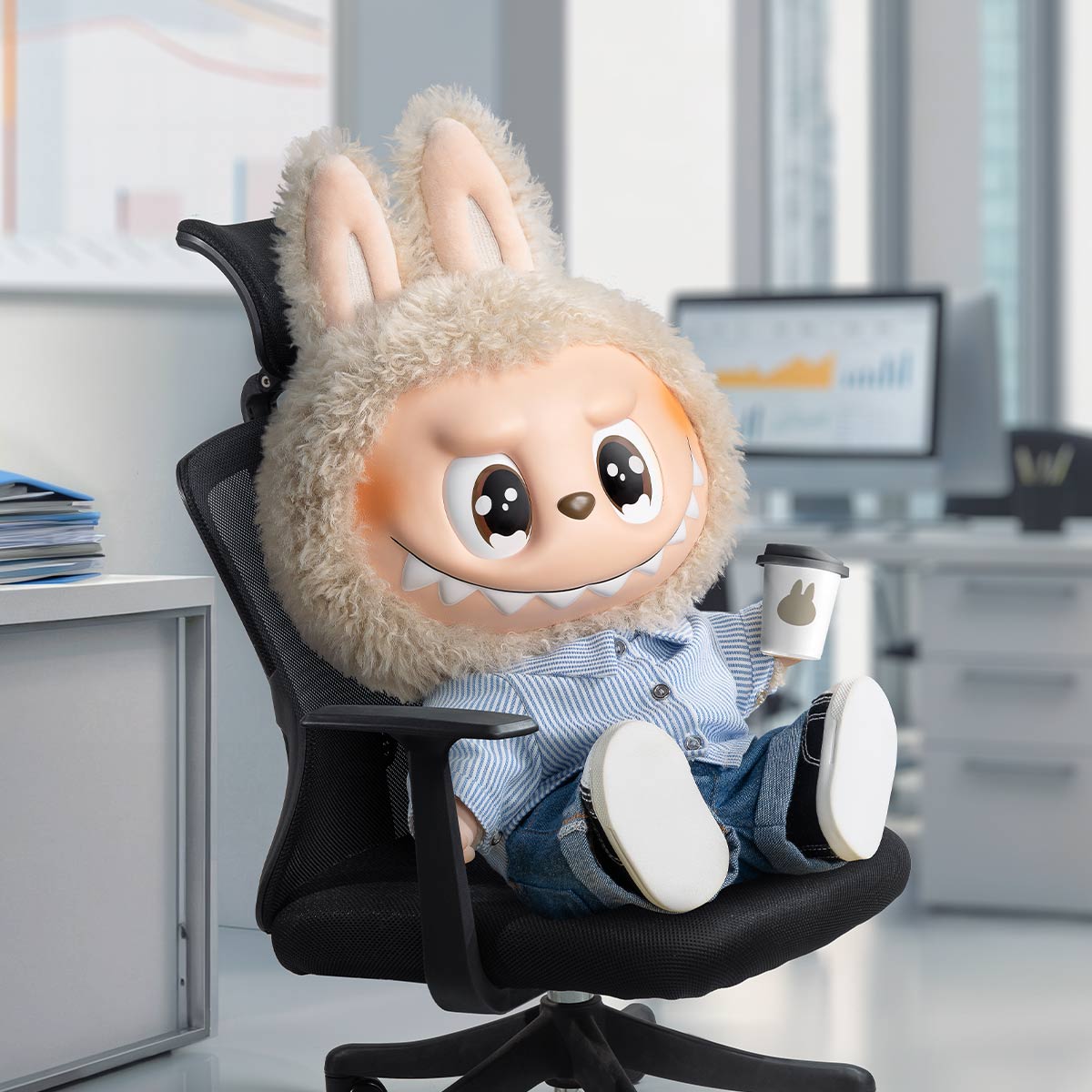 THE MONSTERS - FLIP WITH ME Vinyl Plush Doll - POP MART (Spain)