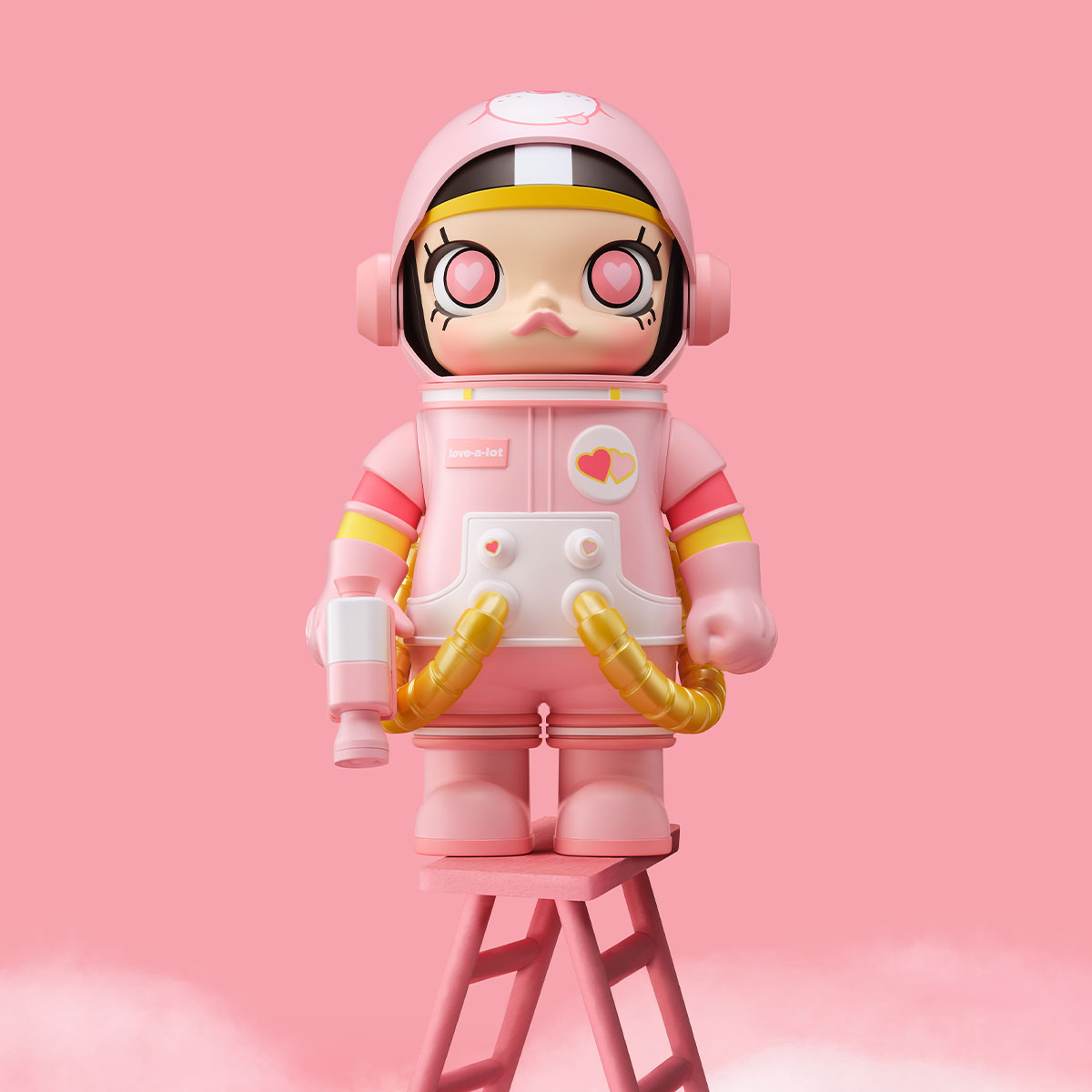 MEGA SPACE MOLLY 400%+100% Love-a-lot Bear - POP MART (Hong Kong