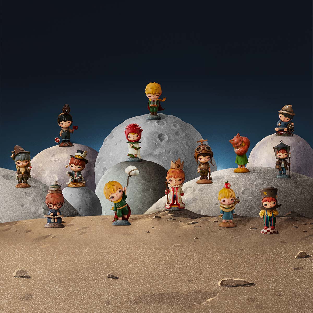 Hirono×Le Petit Prince Series Figures - POP MART (Japan)