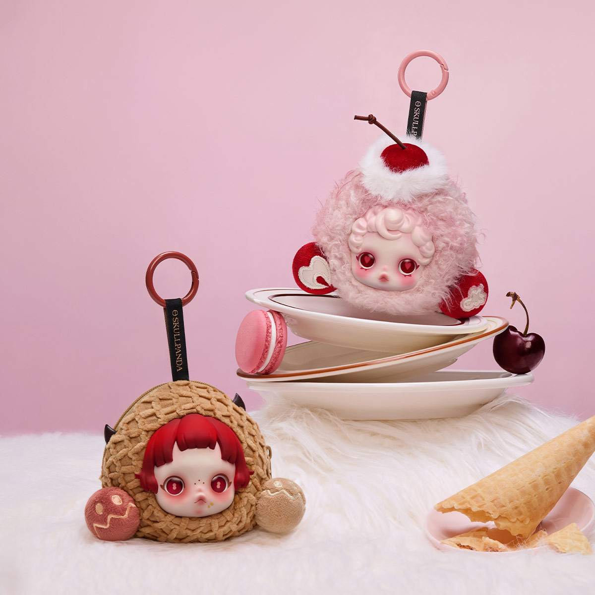 SKULLPANDA You Found Me！Series Earphone Bag-Moldy Muffin - POP