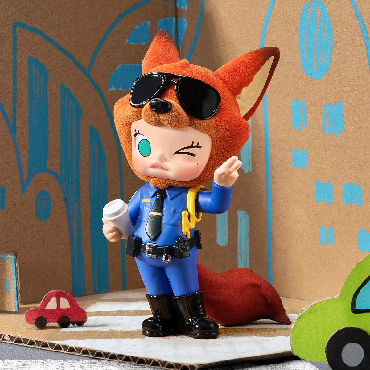 MOLLY × Zootopia Co-branded Series Figures - POP MART (Japan)