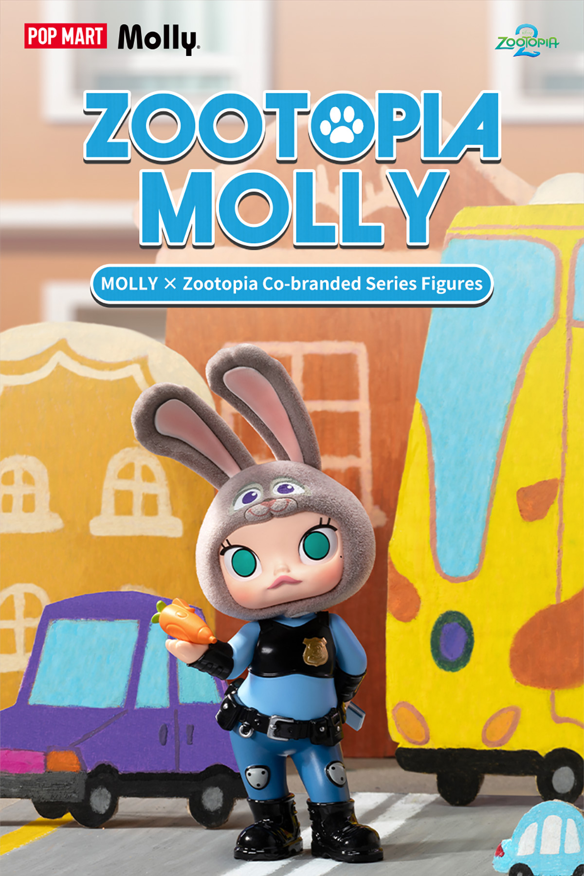 POP NOW:MOLLY x ズートピア コラボシリーズ - POP MART (Japan)