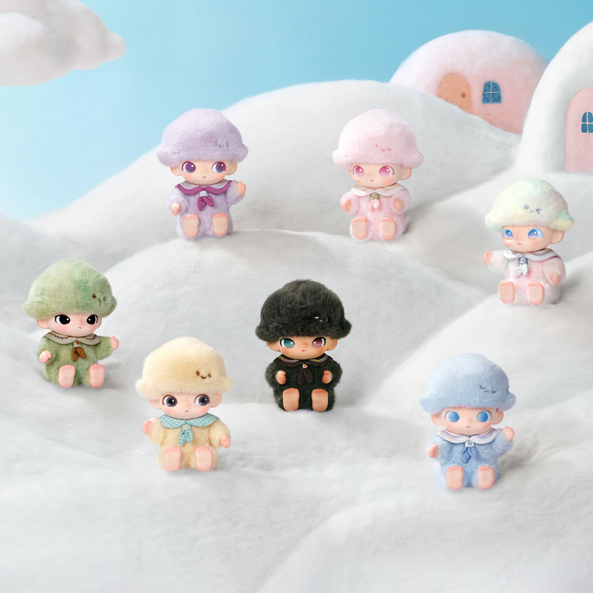 DIMOO Journal of New Lifeシリーズぬいぐるみペンダント - POP MART