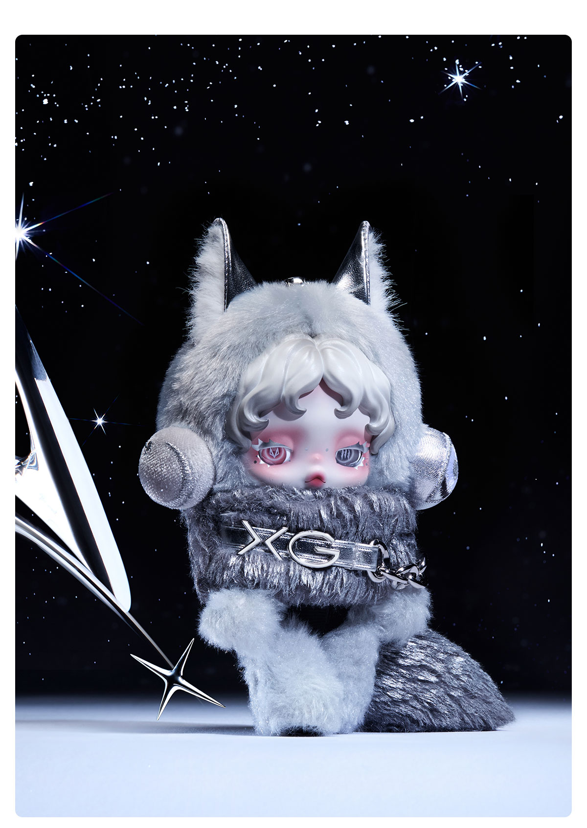 SKULLPANDA × XG ぬいぐるみペンダント（日本限定） - POP MART (Japan)