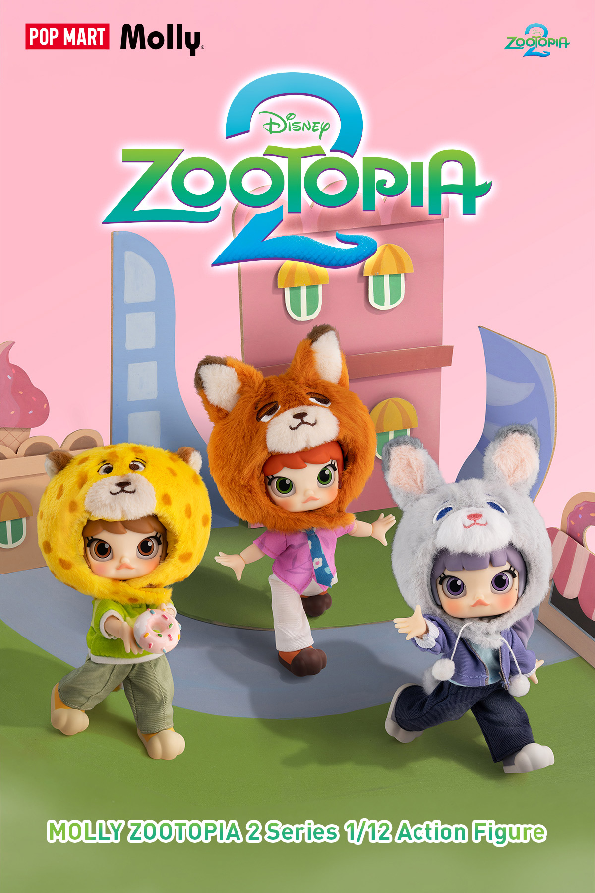 ポップマートMOLLY ZOOTOPIA 2 シークレット Pop Mart MOLLY ZOOTOPIA