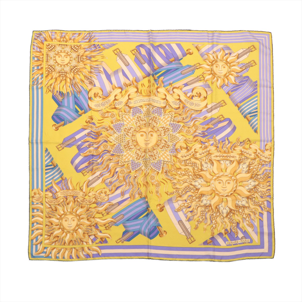 アンティーク ブラットレース アルテミスとアポロン 鹿狩りの森リネン