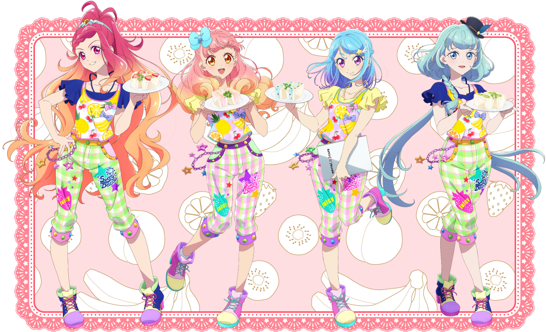 アイカツフレンズ！×motto cafe」コラボ特設サイト