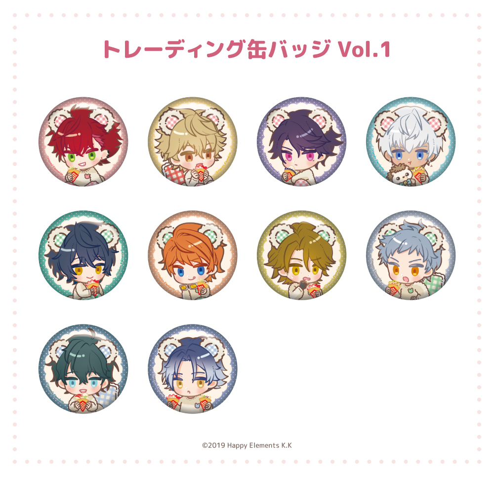 エリオス マリオン 缶バッジ 30個 エリオスライジングヒーローズ