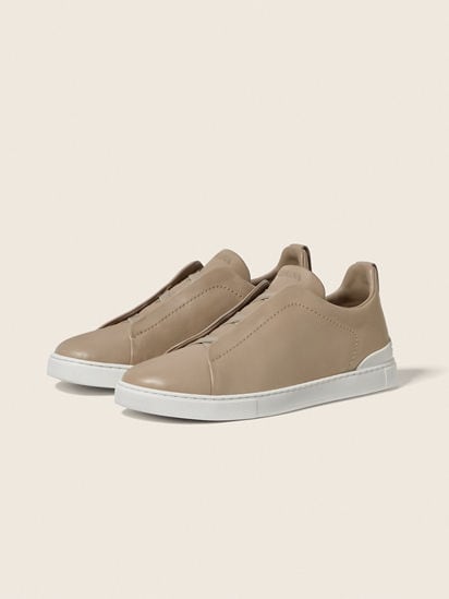 Light Taupe Triple Stitch™ SECONDSKIN Sneakers FW25 31771478