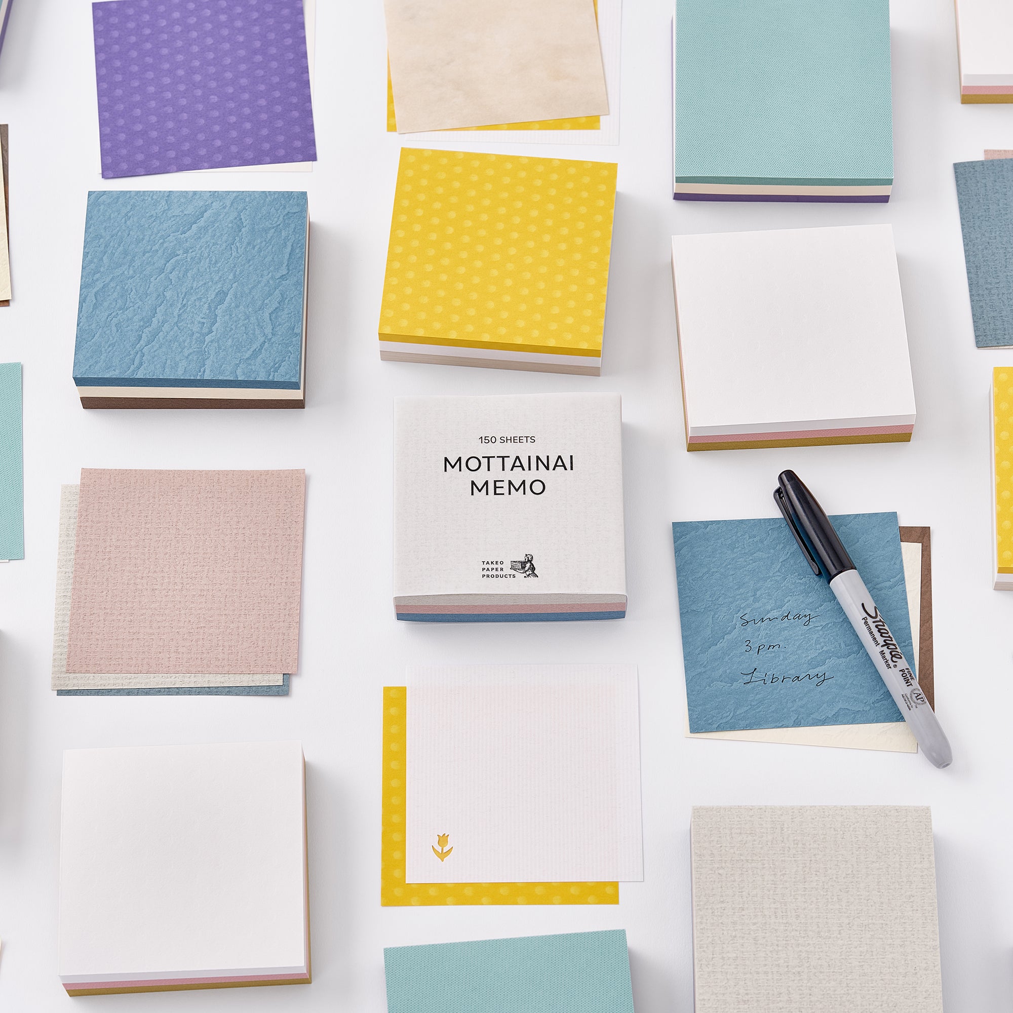 MOTTAINAI MEMO assorted-20 – products.takeopaper.com
