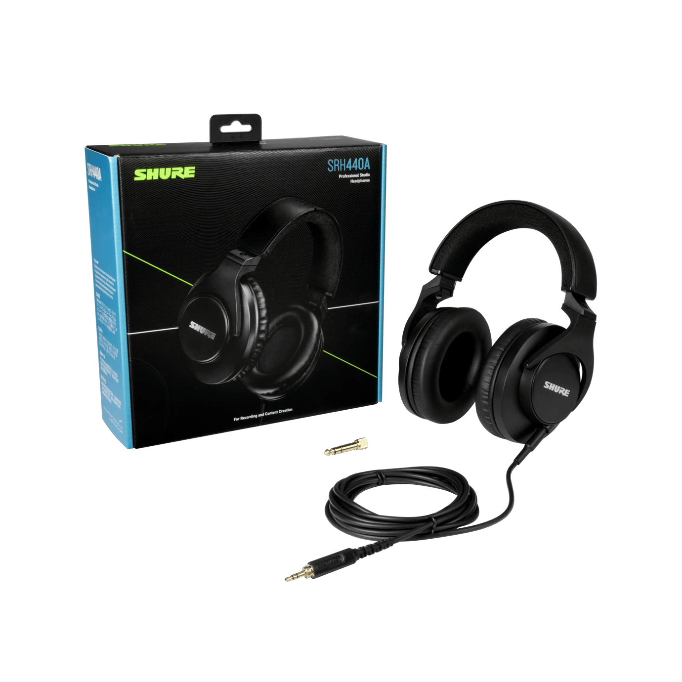 SRH440A - プロフェッショナル・スタジオ・ヘッドホン - Shure 日本