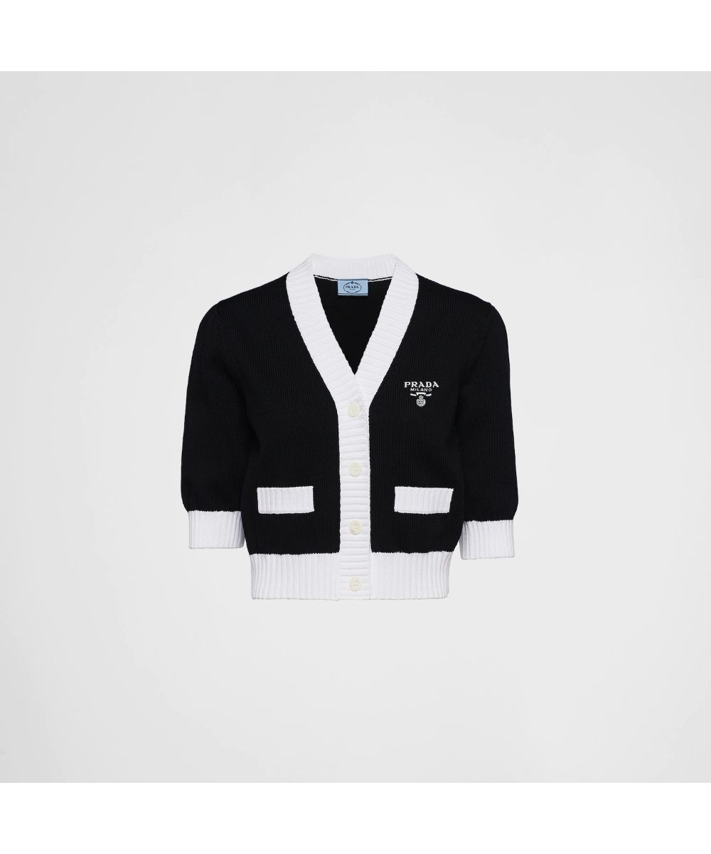 PRADA/プラダ_Women通販 | クロップド コットン カーディガン【送料