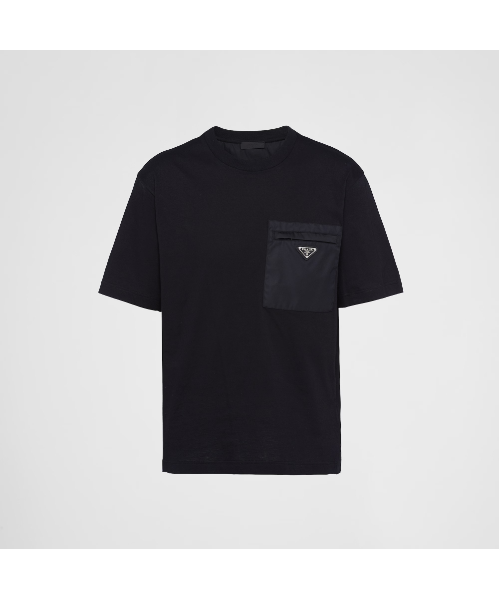 PRADA/プラダ_Men通販 | Re-Nylon x ジャージー Tシャツ【送料無料