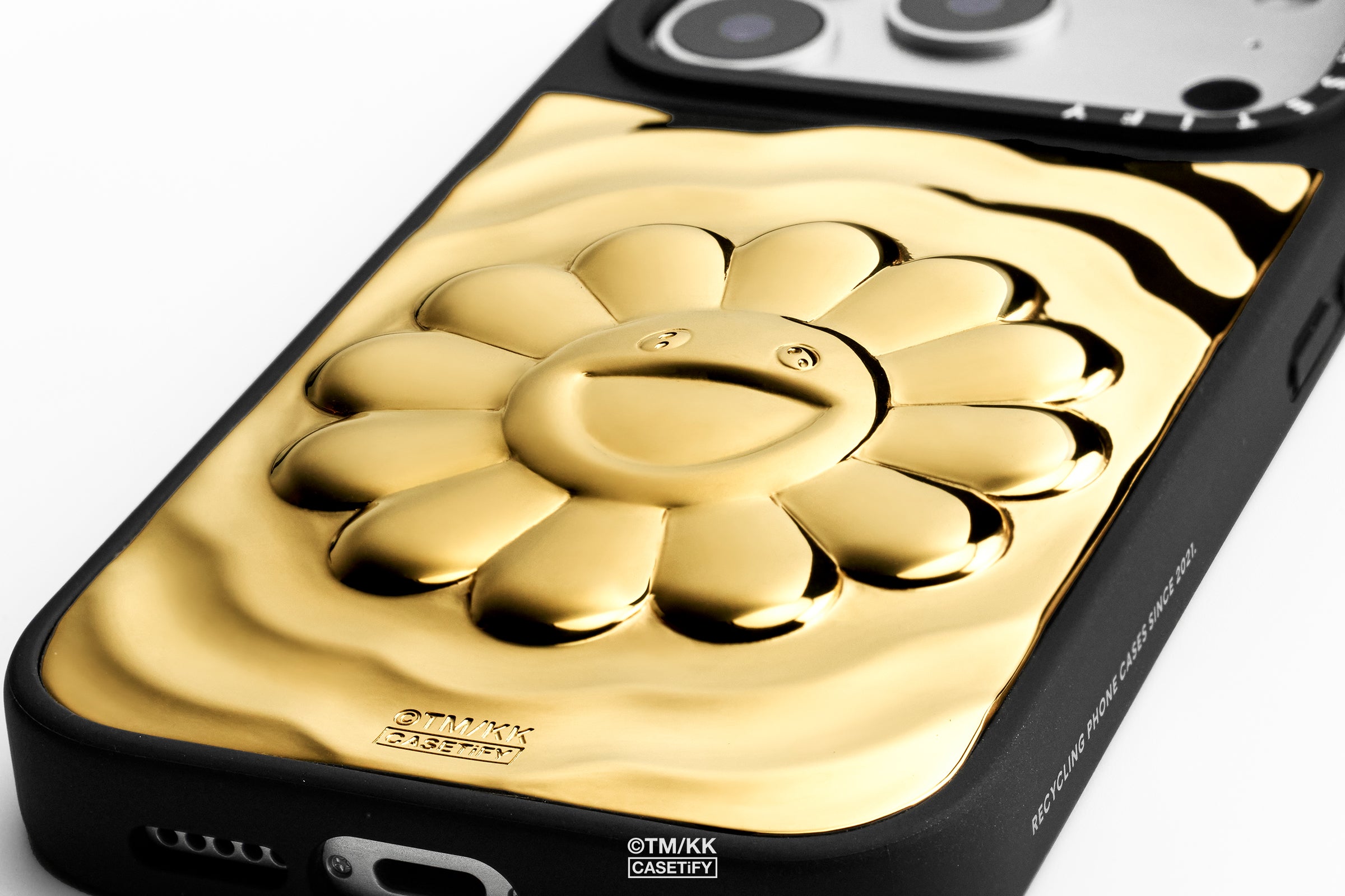 CARSETiFY 村上隆FLOWERS BLOOM ブルー 17Pro Max 村上隆聯名】TAKASHI