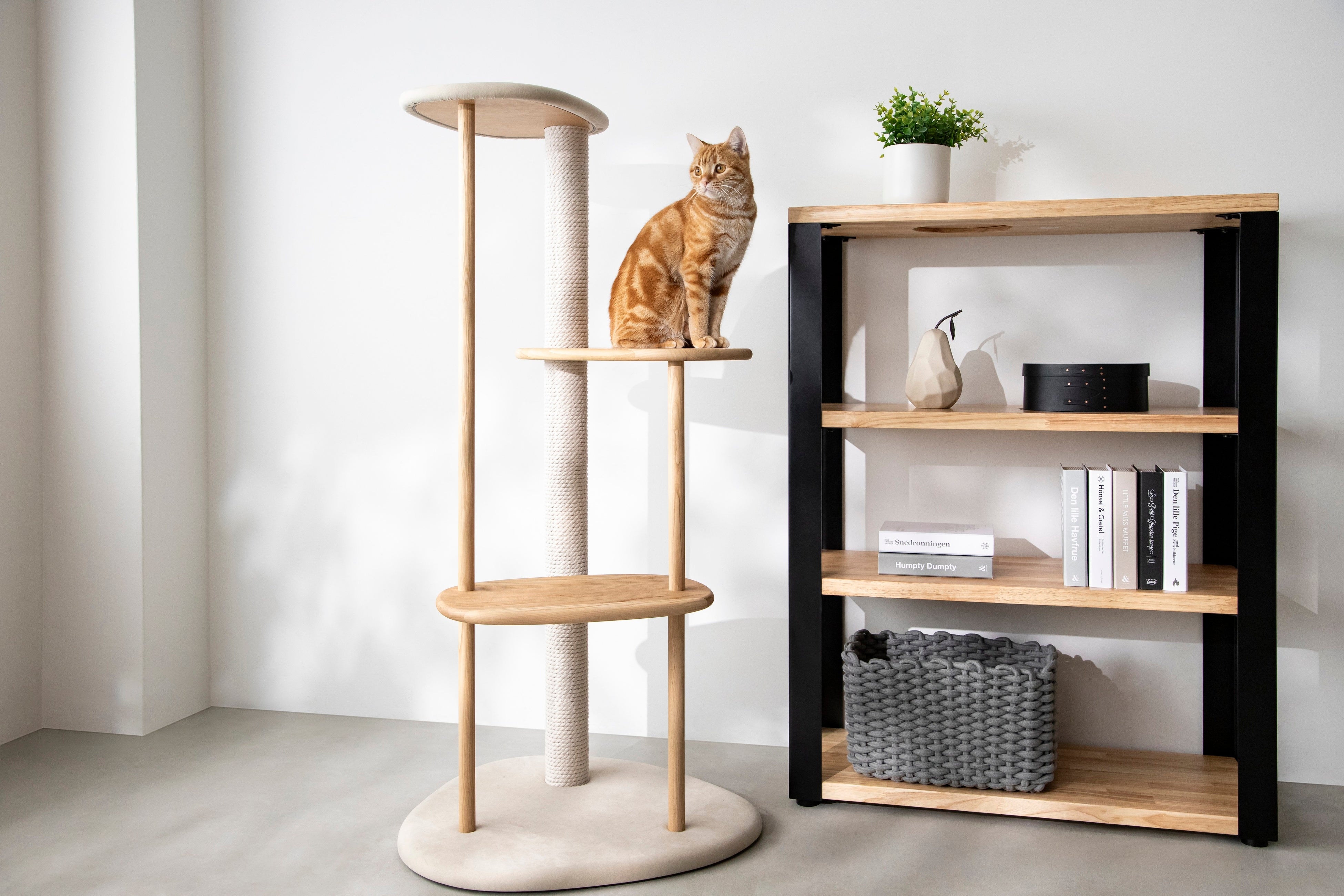KANADEMONO別注カラー「KARIMOKU CAT TREE」を発売開始。ブラック