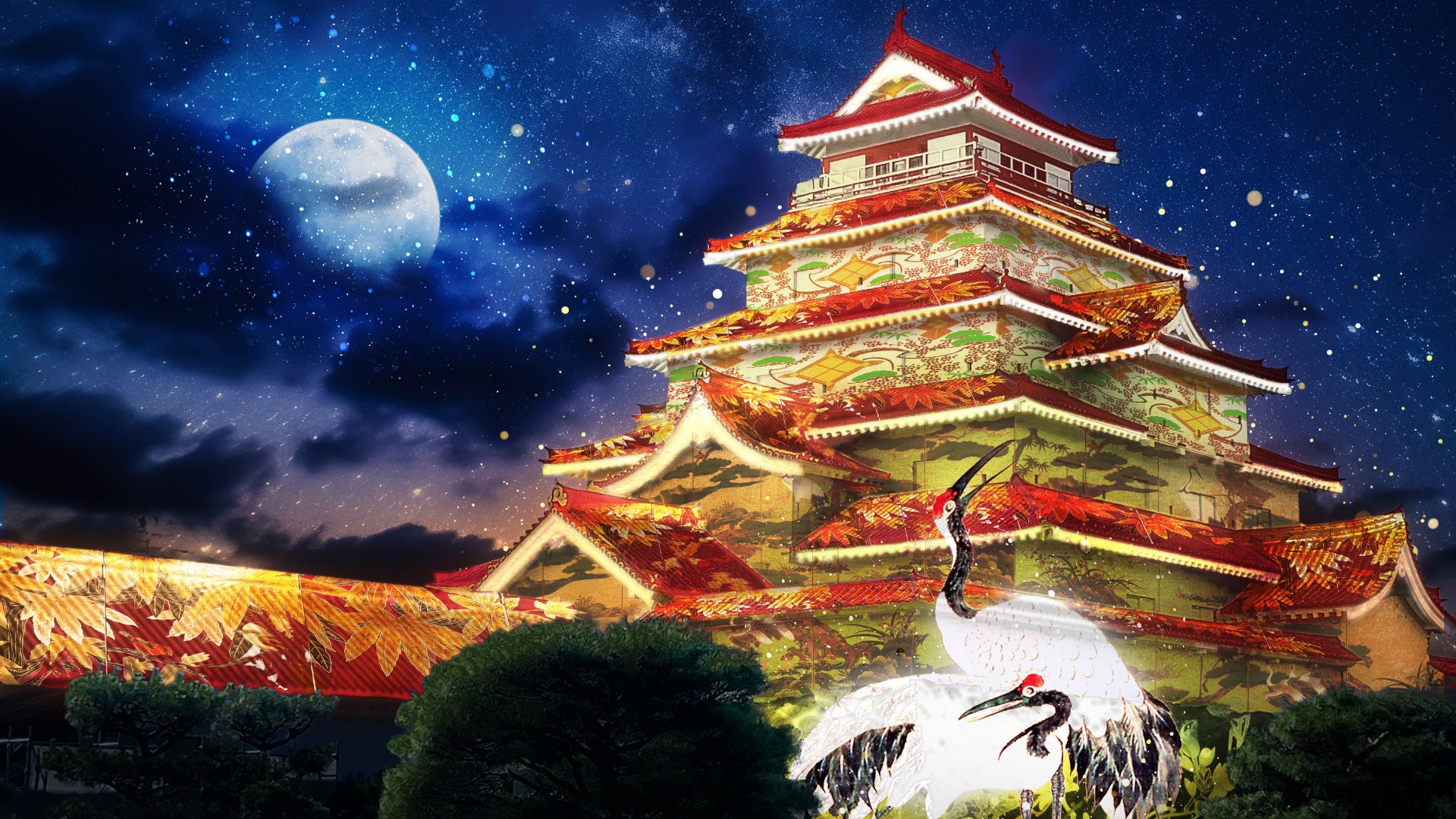 ○ 美麗! 鶴ヶ城 会津若松城 福島県 高精細 プリント 写真○ ○ 美麗