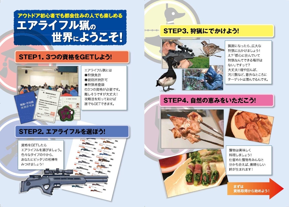 エアライフル猟の定番本『これから始める人のためのエアライフル猟の