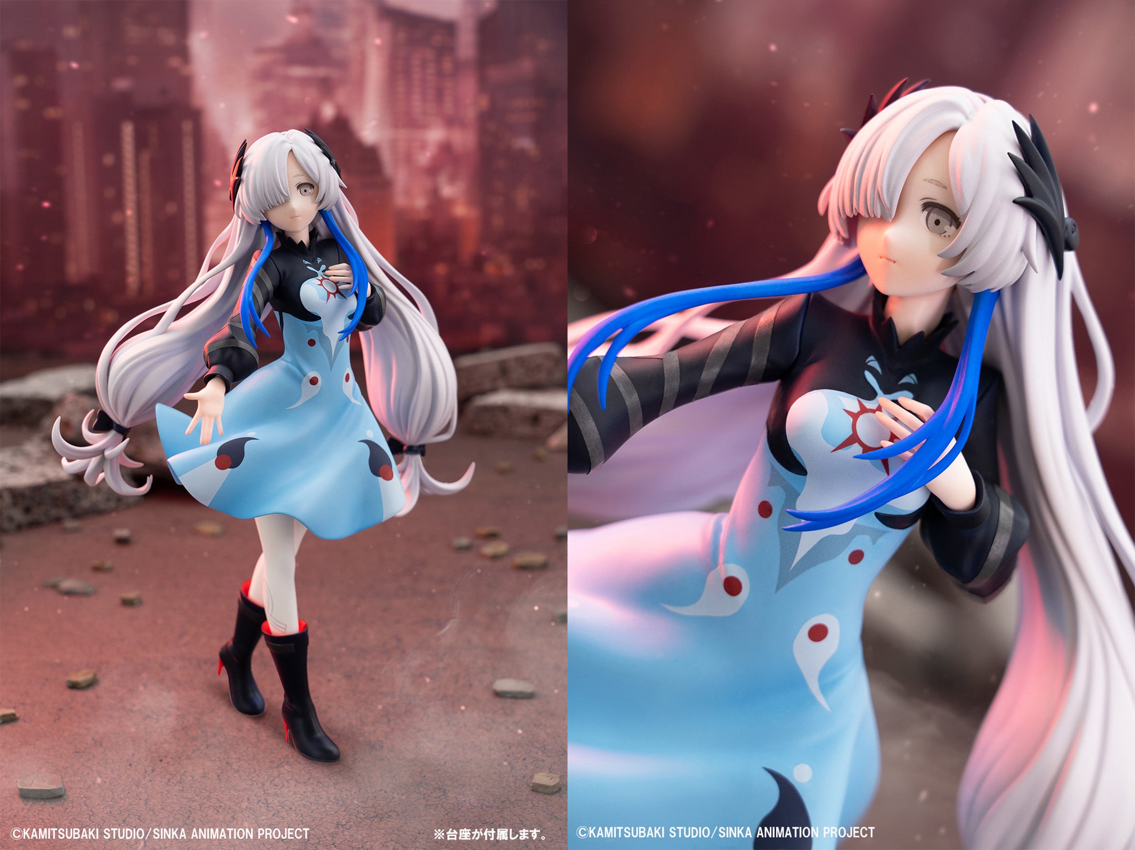 TVアニメ『神椿市建設中。』がタイトーくじ初登場！「夜河世界」の八