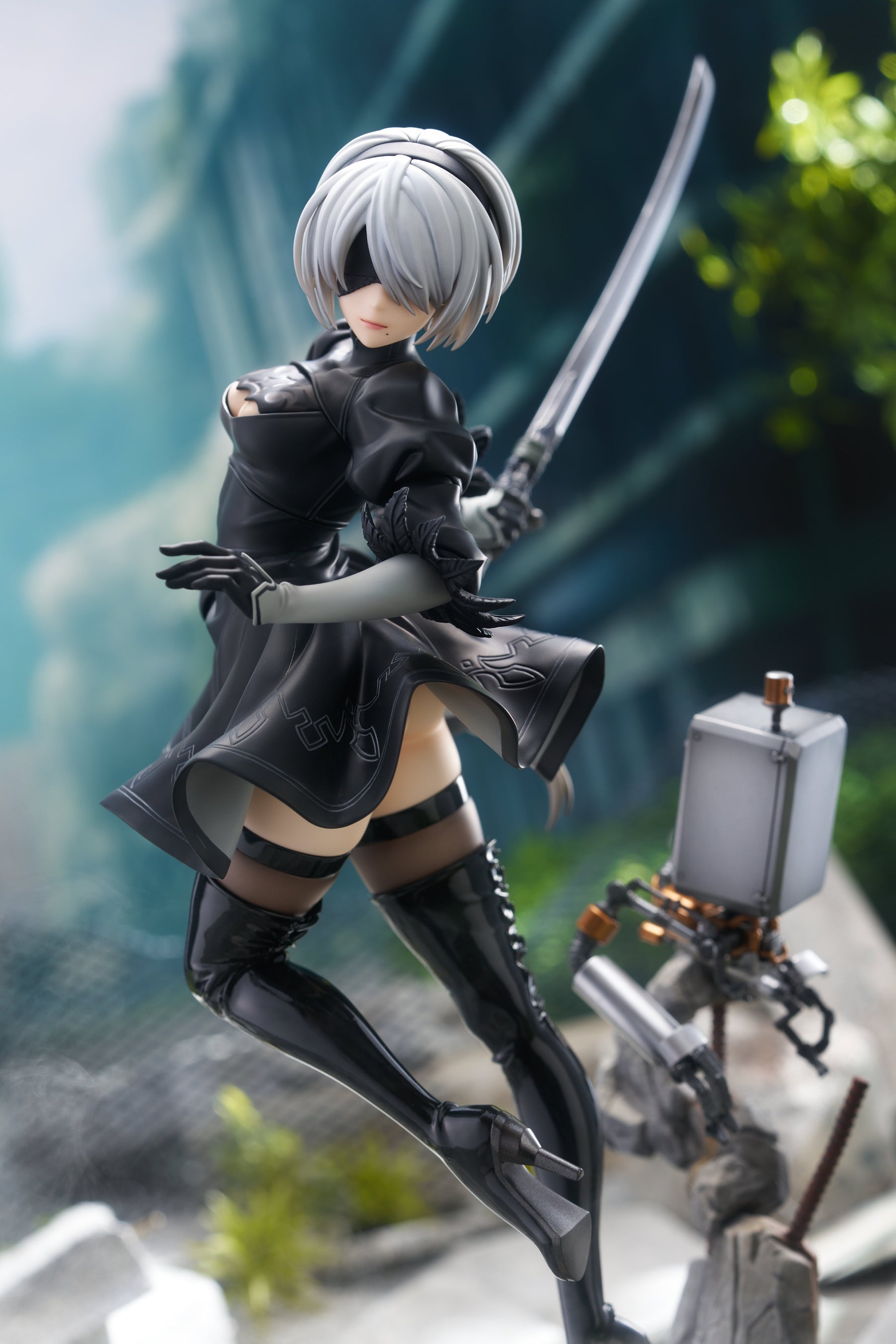 NieR:Automata Ver1.1a』より「2B」が1/7スケールフィギュアになって