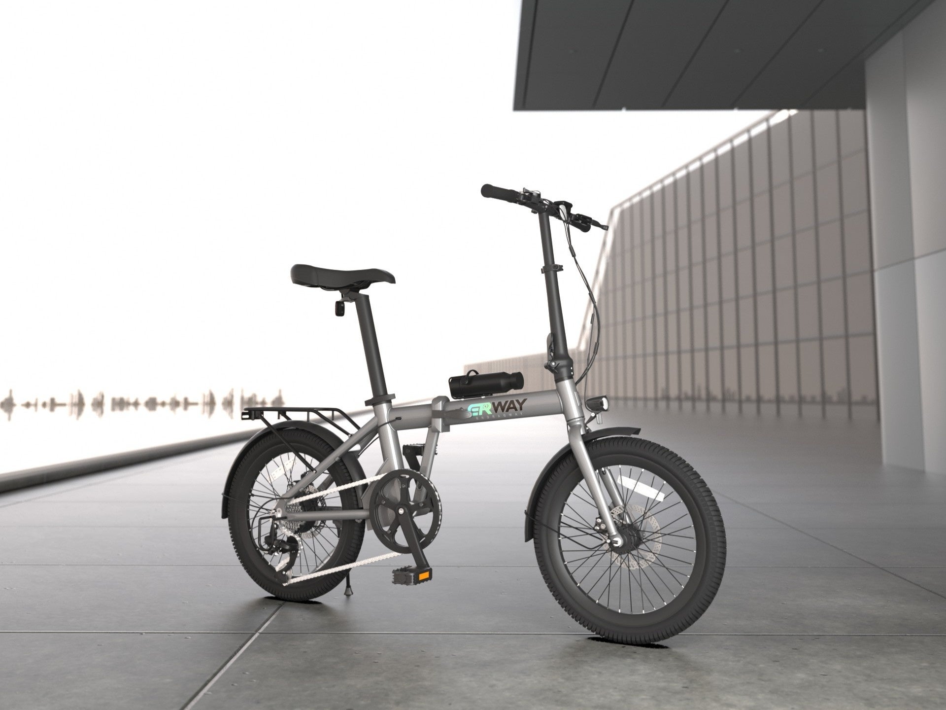 型式認定済】折りたたみ電動アシスト自転車 「ERWAY-A01 」「ERWAY-A01