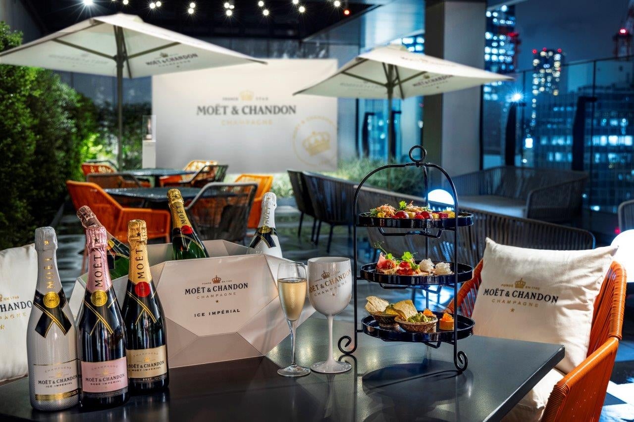 プルマン東京田町が贈る『シャンパンガーデン feat. モエ・エ