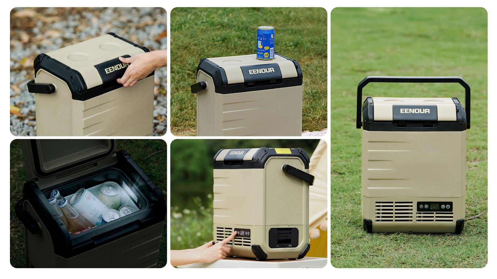 食材の保冷・保温に最適なEENOURポータブル冷蔵庫D10が5月13日より新