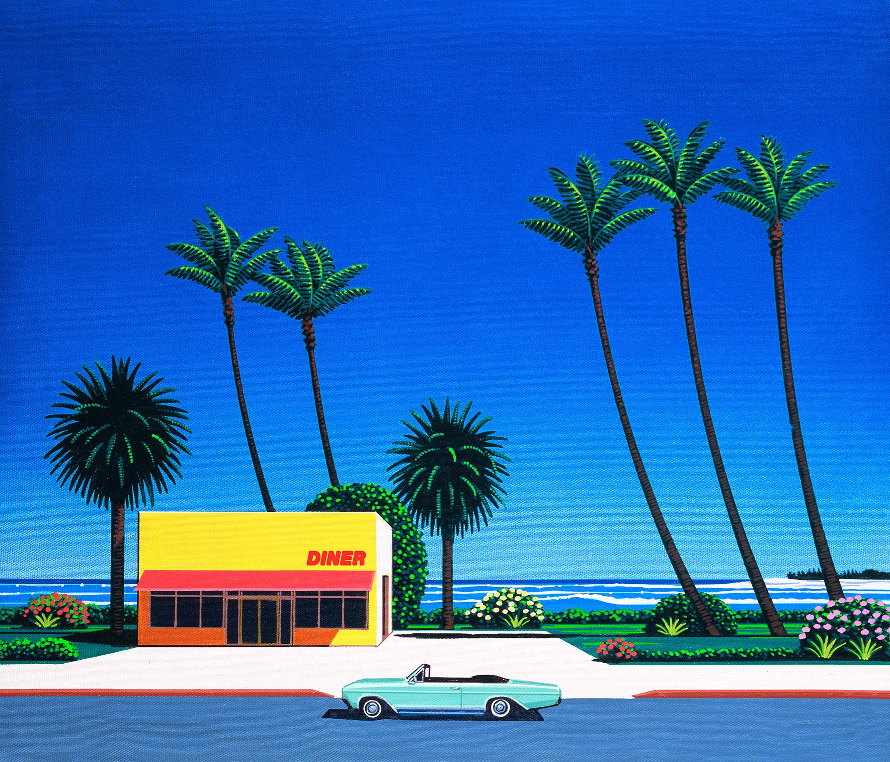 新宿高島屋】「永井 博 版画展 2025―Beyond the Horizon ―」、4月23日