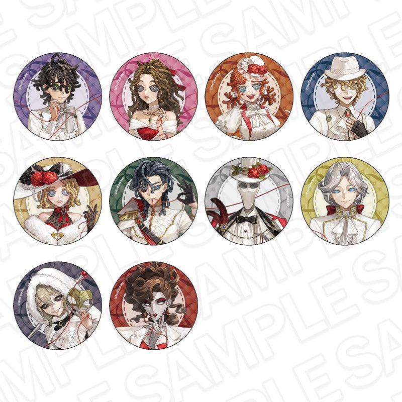 IdentityV 第五人格 墓守 アンドルー 缶バッジ ウィンターカフェ