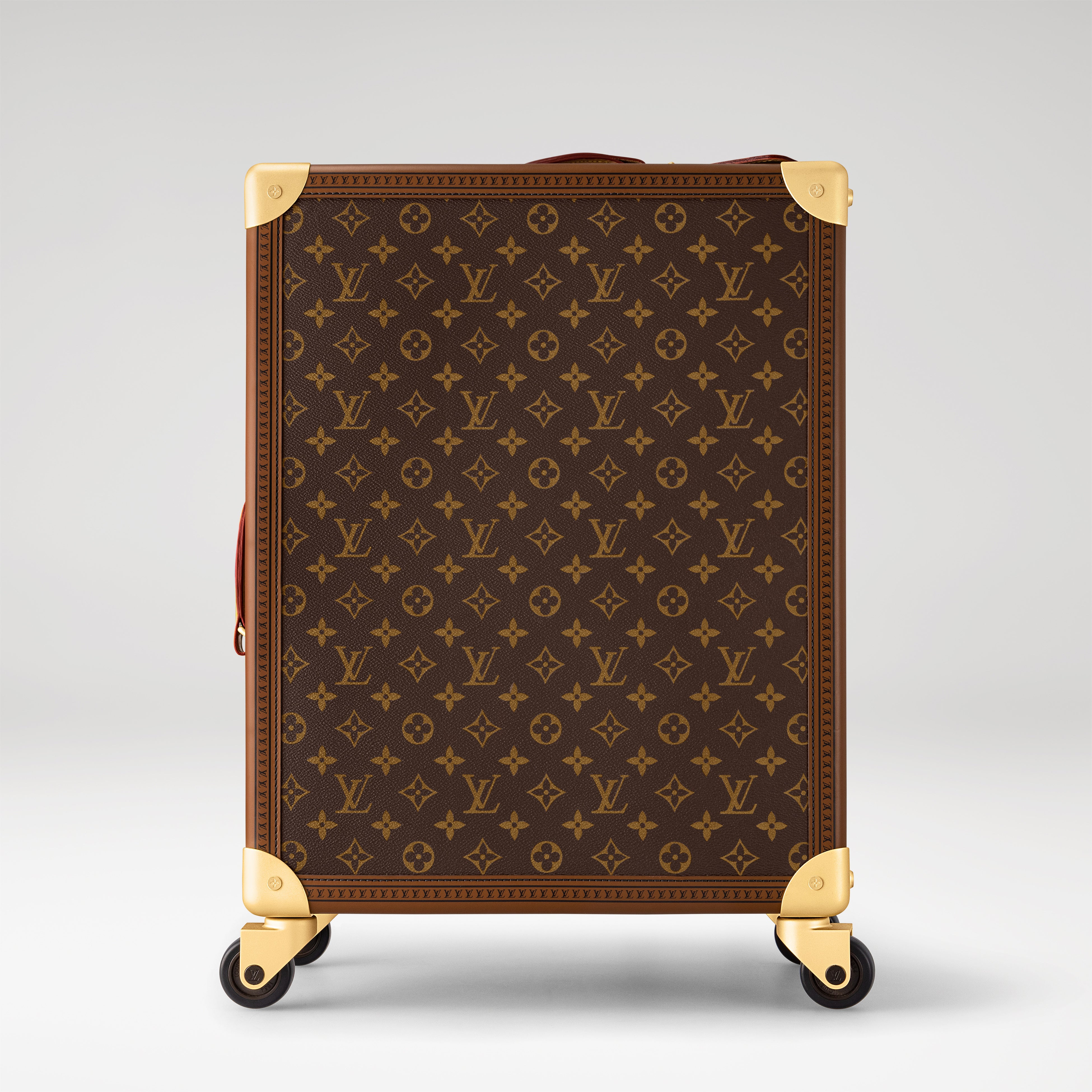 ルイ・ヴィトン モノグラム トランク 3点 ブラウン トランクタワー