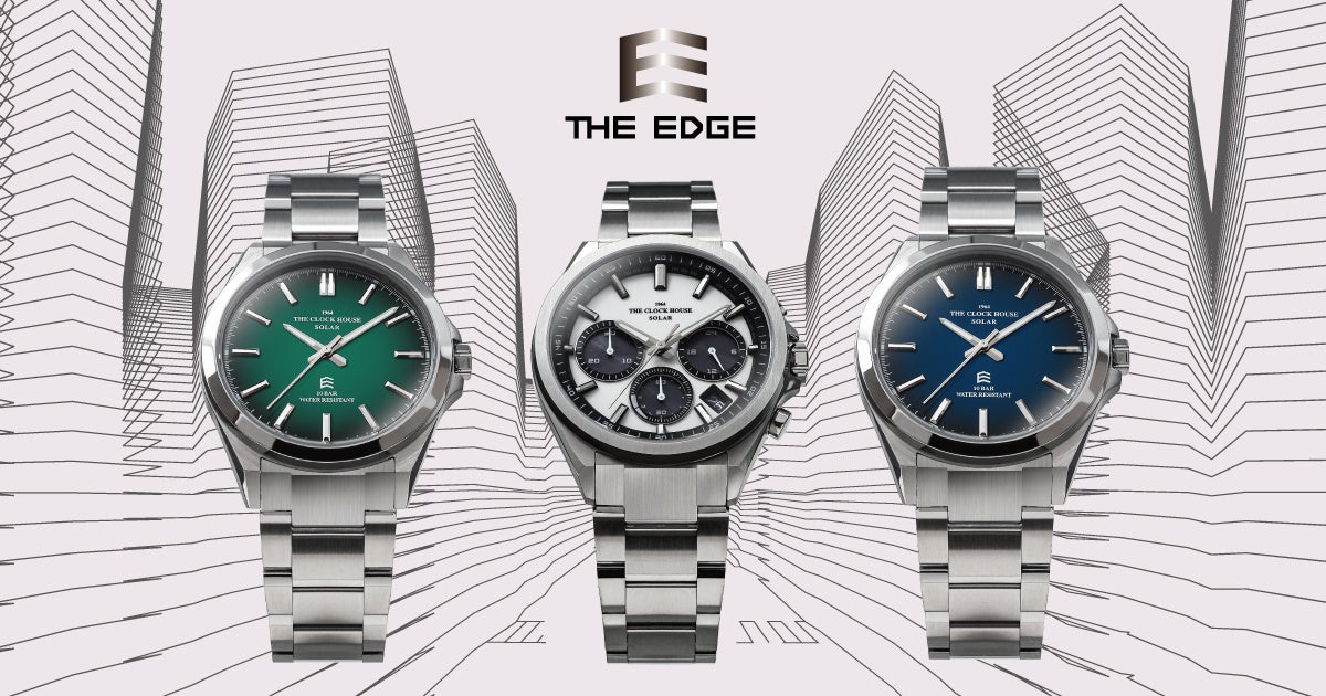 累計販売本数351万本！THE CLOCK HOUSEブランドからメンズウォッチ